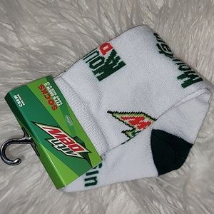 Mountain Dew Novelty Socks